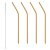 Peak straw 4-pack incl. cleaning brush