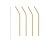 Peak Straw 4-pack incl. cleaning brush