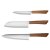 Concept Knife Set 3 Pieces Anders Petter