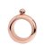 Bangle hip flask - rose gold