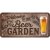 Bar sign Welcome to the beer garden 10x20 cm