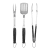 BBQ Barbecue tools 3 pieces Dorre