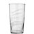 Bombardier beer glass pint