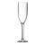 Champagne plastic champagne glass 20 cl