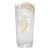 Crystal stackable drinking glasses in plastic 50 cl