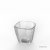 Cube plastic shot glass 4 cl