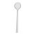 Finger food Spoon plastic 10 cm glass clear 50-pack