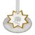 Glass markers stars 12-pack in paper
