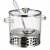 Samstund mulled wine jug 1.3 litre with warmer and ladle