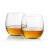 Whiskey carafe Moose 85 cl with 4 glasses and wooden tray