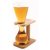 Quarter Yard Beer beer glass in wooden stand