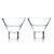 Martiniglas utan stjälk 2-pack