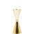 Jigger Mr Slim 30/45/60 ml guldpläterad gold plated