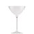 Harry martini glass plastic