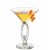 Omega cocktail glass martini glass