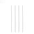 Straws white, organic, 21 cm 25-pack