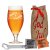 Christmas giftbag with a cap opener, candy and a Innis & Gunn beer glass half pint