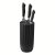 Kiki rubberized knife block from Dorre