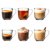 La Rochère Ouessant Coffee Glass with Handle 27 cl – 6-Pack