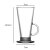 Latte glass - Irish coffee glass in plastic 23 cl Polycarbonate
