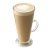 Latte glass - Irish coffee glass in plastic 23 cl Polycarbonate