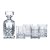 Nachtmann Highland whisky carafe with 4 glass