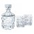 Nachtmann Punk Set - 2 glasses & 1 Whisky decanter