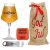 Christmas giftbag Nils Oscar beer glass Teku 33 cl