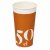 Paper beer glasses 50 cl 50 pack