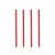 Paper Straws red 15 cm 200 pcs