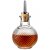 Round diamond splash bottle 22 cl with pourer