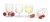 Picknick plastglas 4-pack