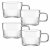 Samstund glass mug 54 cl, 4-pack
