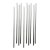 Metal Drinking Straws 15 cm 10 pcs with brush