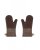 Barbecue mitts Ziczac brown leatherlook