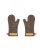 Barbecue mitts Ziczac brown leatherlook