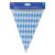 Flag Bunting blue and white flags Oktoberfest