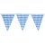Flag Bunting blue and white flags Oktoberfest