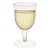 Plastic wine glasses 4-pack 16,3 cl