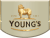 Youngs Double Chocolate Stout beer glass