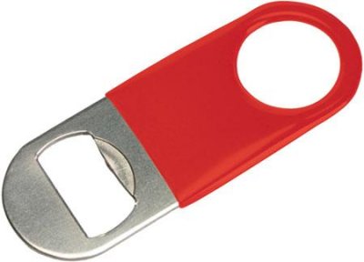 Bottle opener mini bar blade red