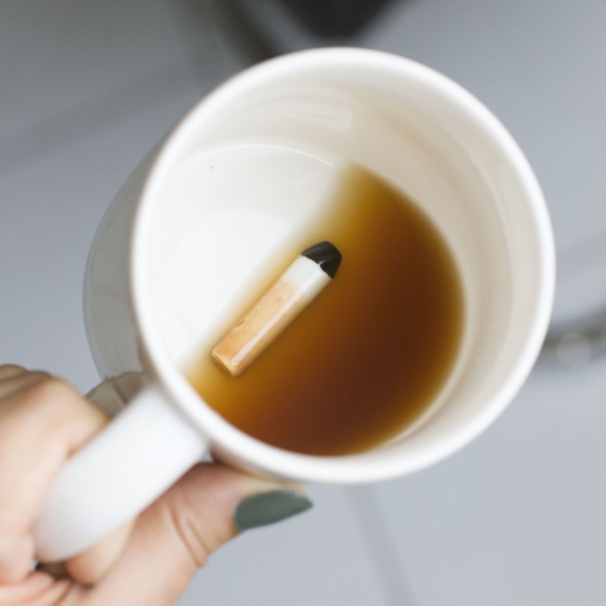 Cigarette mug