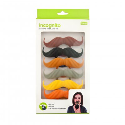 Incognito Silicon Bottle Rings 6 pack