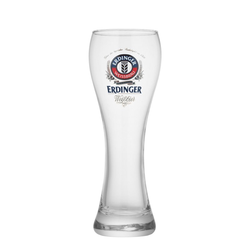 Erdinger Weissbier beer glass