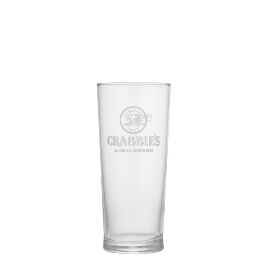 Crabbie's Alcoholic Ginger Beer glass 58 cl