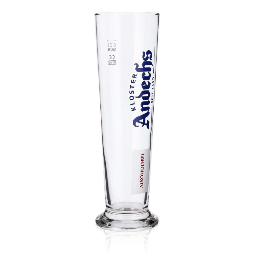 Andechs Kloster beer glass 50 cl