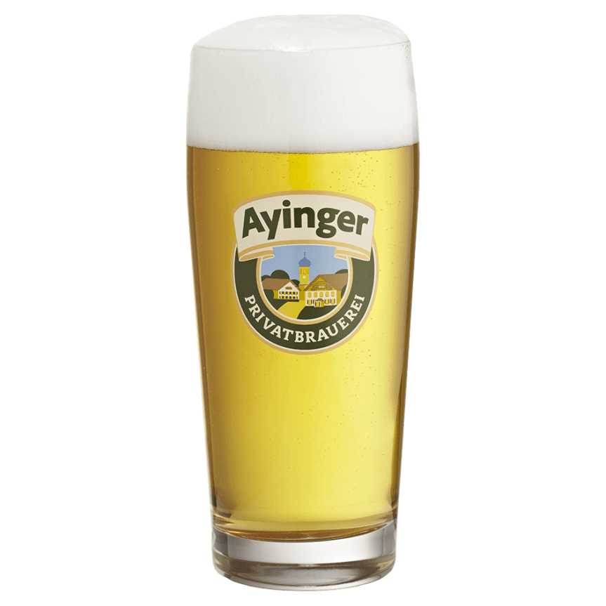 Ayinger beer glass 40 cl