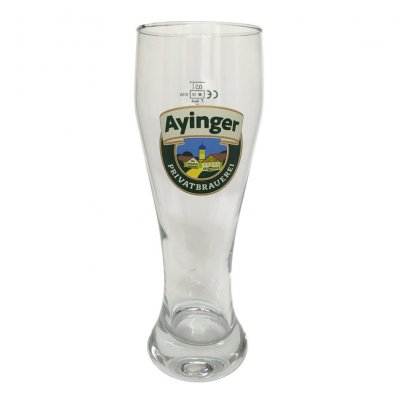 Ayinger beer glass 50 cl