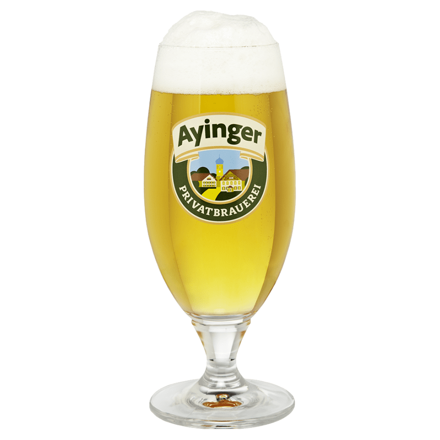 Ayinger beer glass 40 cl