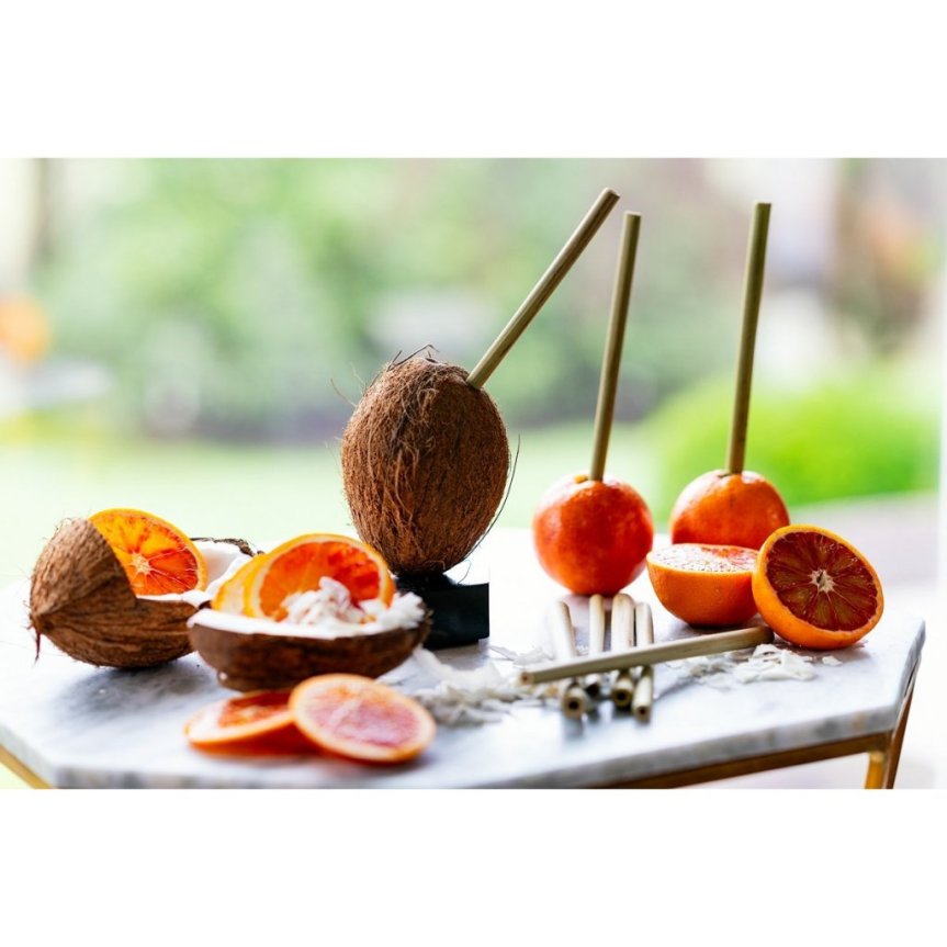 Bamboo straw Perfect 100-pack 20 cm